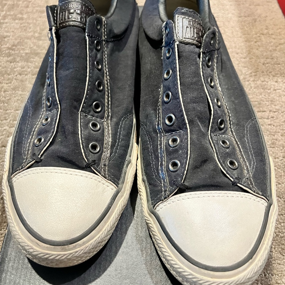 Converse black John Varatos size 9.5US